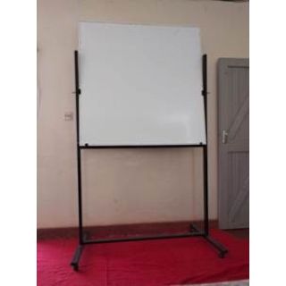 Magnetic whiteboard 4ftx4ft with stand